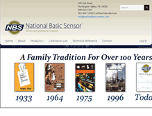 Tablet Screenshot of nationalbasicsensor.com